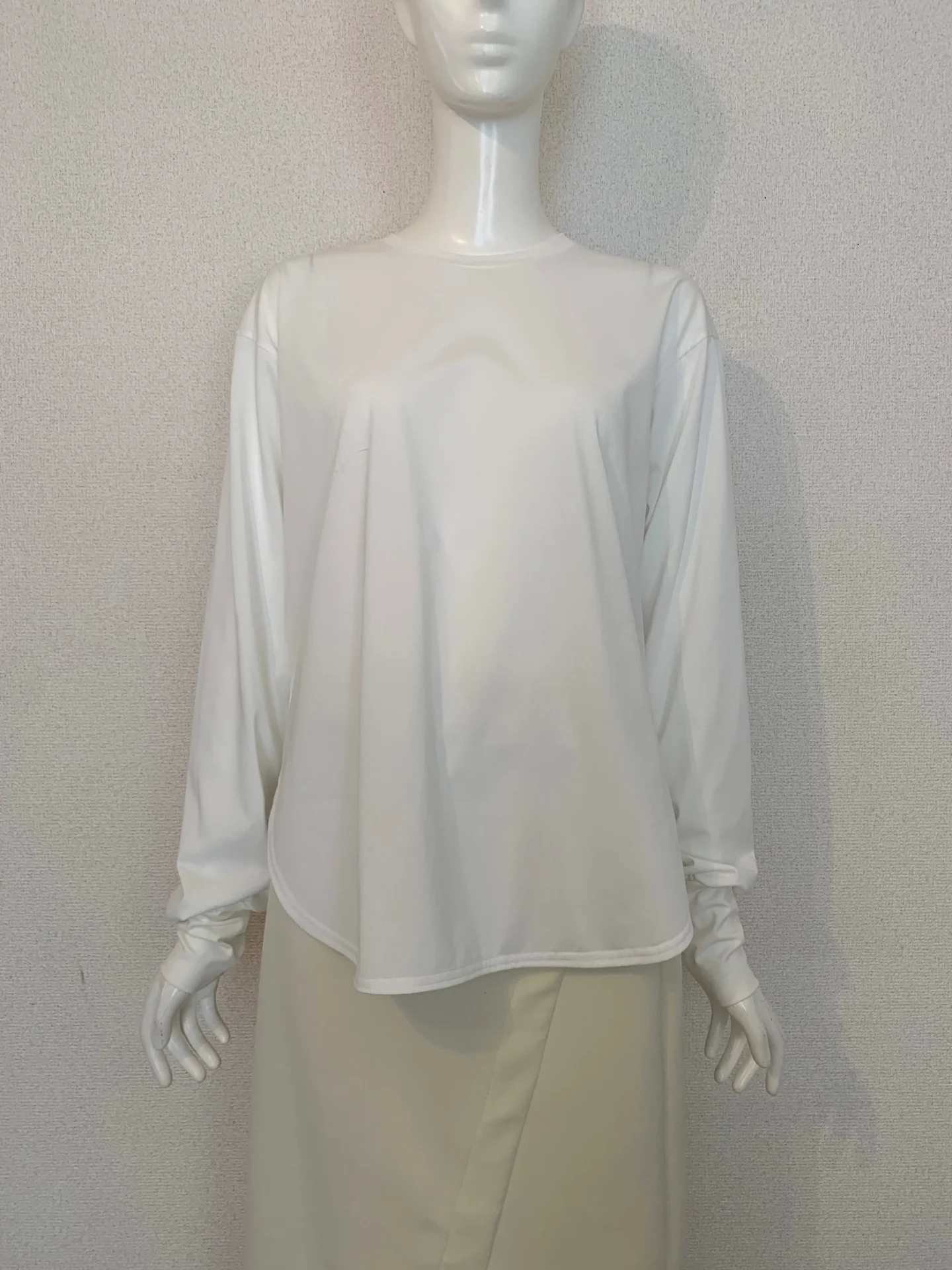 【CHARM OF LIFE.定番】【日本製】着心地最高袖リブL/T